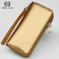 ราคา ของแท้สีเหลืองที่น่าสนใจ หนัง กระเป๋าสตางค์ใบยาวสําหรับผู้หญิงคู่ ซิป กระเป๋ามือถือหลายการ์ดความจุขนาดใหญ่สามารถถือโทรศัพท์มือถือกระเป๋าใบเล็ก (22264433553)