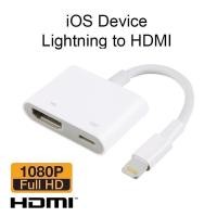 ราคา lightning to hdmi ของแท้ for Lightning to HDMI VGA Jack Audio TV Adapter Cable For iPhone X 8 7 Plus 6S for iPad (23144748356)