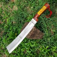 ราคา มีดเดินป่า มีดหัวตัด มีดอรัญญิกแท้ ใบมีด 11 นิ้ว เหล็กใบเลื่อยตัดหิน ด้ามไม้ พร้อมฝักหนัง PU 02 (20050087917)