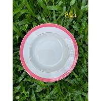 ราคา จานโบราณ จานเซรามิค ขนาด8นิ้ว ของโบราณสะสม (16174224098)