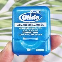 ราคา ไหมขัดฟัน ออรัลบี ไกลด์ แอดวานซ์ ยาว 40 เมตร Glide Advanced Comfort Plus Floss Clean Mint 40m Oral B (8969678858)
