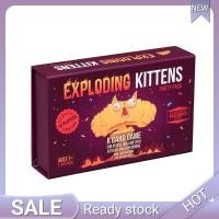 ราคา Exploding Kittens Party Pack Brand New Sealed English Version Card Game (21571475261)