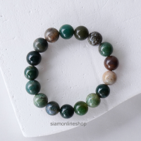 ราคา MOSS AGATE หินมอสอาเกต หินแท้ เลือกขนาดเม็ดหินได้ by siamonlineshop (22631751845)