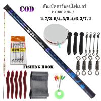 ราคา คันเบ็ดแบบยืดหดได้ 2 7M 3 6M 4 5M 5 4M 6 3M 7 2M คันเบ็ดแบบยืดหดได้น้ำหนักเบามาก แข็งแรงเป็นพิเศษ ผลิตจากคาร์บอนไฟเบอร์ คันเบ็ดตกปลาสำหรับเดินทาง (22783650980)