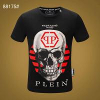 ราคา Philipp Plein โดยมือสีดำ T เสื้อแบรนด์ของแท้ (6742380416)