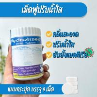 ราคา ของแท้ คลอรีนเม็ด คลอรีน คลอรีนใส่น้ำ คลอรีนอาบน้ำ Hydrlized Clear Tablets คลอรีน 90 วัตถุดิบจาก USA ปรับน้ำใสในครัวเรือน ยับยั้งแบคทีเรีย 99 ใช้สำหรับเป็น คลอรีนผสมอาบน้ำ คลอรีนสระว่ายน้ำ คลอรีนก้อน