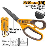 ราคา INGCO กรรไกร 8นิ้ว 210 มม กรรไกรอเนกประสงค์ HSCRS812108 x1อัน กรรไกรขนาด 8 นิ้ว (22043530128)