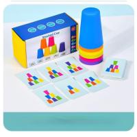 ราคา เกมเรียงแก้ว ฝึกสมอง Stacked Cup (20814915351)