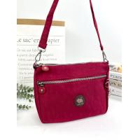 ราคา กระเป๋าผ้าร่มสะพายไหล่ สะพายข้าง มี 3 ซิป ขนาด 9 5 นิ้ว น้ำหนักเบา แถมพวงกุญแจน้องลิงให้ทุกใบ (22582856321)