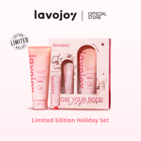 ราคา lavojoy SET Glow Your Body Let Us Glow Holiday เพิ่มความชุ่มชื่นด้วยเซตเซรั่มบำรุงผิว ครีมทามือ (23196911757)