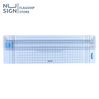 ราคา Nusign แท่นตัดกระดาษ แท่นตัดกระดาษอเนกประสงค์ ที่ตัดกระดาษ แผ่นรองตัด ฟรีใบมีด ใบมีดคม ขนาดกะทัดรัด ตัดแม่นยำ ใช้งานง่าย Paper Trimmer (22827450183)