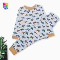 ราคา KiddeeCrew ชุดนอนเด็กสีเทาลายเครื่องบิน เหมาะสำหรับอายุ 1 12 ปี (17537834118)