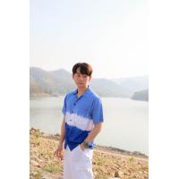 ราคา เสื้อฮาวาย มัดย้อมคราม เสื้อมัดย้อมคราม (7878009310)