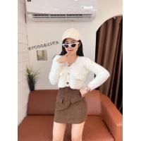 ราคา SpinnyHouse เสื้อครอปขนมิ้ง Croptop ไหมพรมแขนยาว ขนมิ้ง ฟูๆ ดีเทลกระดุมช่วงหน้า รุ่น มิ้งเงิน (17402998985)