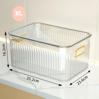 ราคา กล่องเก็บของ 5 ขนาด สีใส มีฝา กล่องพลาสติกอเนกประสงค์ ตะกร้าเก็บของ กล่องใส่ของ กล่องจัดเก็บสิ่งของขนาดเล็ก nicenite (22781002219)