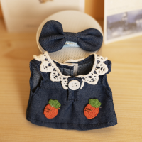 ราคา Nanafine Thai Shipping ขายแต่เสื้อผ้า Labubu v2 v1 17 ซม Labubu เสื้อผ้าตุ๊กตา เสื้อผ้า DIY กระโปรงน่ารักเสื้อยืด Overalls ชุดน่ารักคุณภาพสูงน่ารัก (22534632181)