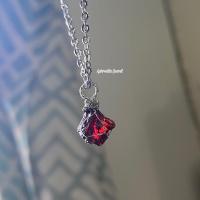 ราคา จี้หินแท้ โกเมน หินดิบการ์เน็ต Garnet ราศีมังกร (21941890245)
