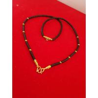 ราคา สร้อยกะลาแต่งเม็ดทองเลเซอร์ หัวจรวดทองไมคอน และป้องมีห่วงชุบทองหนา 5ไมคอน (21621168525)