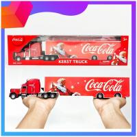 ราคา โมเดลรถเหล็กรถโค้ก Coca Cola truck ส่วนหัวเป็นเหล็ก ท้ายเป็นพลาสติก coke ของสะสม (12185991004)