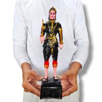 ราคา ทหารโบราณ ทหารถือดาบ ชุดนักรบสีดำ สำหรับถวายแก้บนหรือถวายพระนเรศวรพระเจ้าตาก สูง12นิ้ว งานเรซิ่นลงสีงดงาม (19934656399)