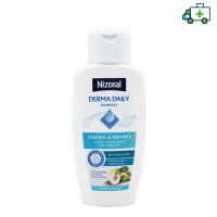 ราคา Nizoral Derma Daily Anti dandruff Shampoo for Oily Sensitive Scalp แชมพู ไนโซรัล 200 Ml Plife (23275183363)