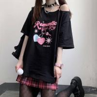 ราคา Molisa เสื้อยืดผูหญิง เสื้อปาดไหล่ผญ เสื้อเกาหลี เสื้อยืดคนอ้วน3x เสื้อยืดคอกลมแขนสั้นเปิดไหล่ 2022 New 042302 (14040536650)