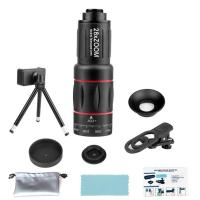 ราคา WEHUAN เลนส์เทเลโฟโต้ เลนส์โทรศัพท์มือถือออปติคอล HD กล้องตาเดียว สากลสากลสากล เลนส์โทรศัพท์มือถือซูมตาข้างเดียว เลนส์โทรศัพท์ภายนอก 18x25 เลนส์สำหรับโทรศัพท์มือถือ การสังเกต (22544002674)