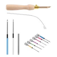 ราคา Sunshineyou 11Pcs Punch Needle Tool Kit Embroidery Stitching Punch Needle Needle Threader Embroidery Poking Tools (22070402086)