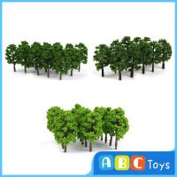 ราคา ABCToys 60x ต้นไม้แบบจำลองรถไฟจำลองทิวทัศน์รถไฟ Diorama 1 150 (22544150438)