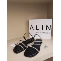 ราคา ALIN อีสเทริน รองเท้าแตะรัดส้นประดับเพชร (22094096085)