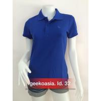 ราคา เสื้อโปโลหญิง ตรากวางแท้ Geeko สีน้ำเงินสด หญิง (1667484744)