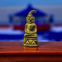 ราคา พระงังตาแดง พระงั่งตาโปน เกศคต เนื้อทองเหลือง หลังลงยันต์ ภาษาขอม เสน่ห์แรงปลุกเสกโดย พระอาจารย์เขมร สูง5เซนติเมตร (5948570841)