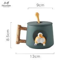 ราคา ชิบะ แก้วเซรามิกน้องชิบะ ฟรี ช้อน เขียนการ์ดได้น้า Shiba Ceramic แก้วชิบะ พร้อมช้อนสุดน่ารักสไตล์ญี่ปุ่น แก้วคาเฟ่ มีราคาส่ง (15189345349)