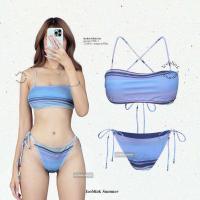 ราคา ICEBLINK skyline bikini บิกินี่ ชุดว่ายน้ำ สายเดี่ยวเกาะอกสายไขว้หลัง สีสวยมาก ใส่ได้ทุกสีผิว พร้อมส่ง (22800549352)