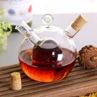 ราคา Olive Oil and Vinegar Dispenser 2 in Glass Bottle Oil and Vinegar Bottle with Cork Stopper (22731971567)