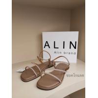 ราคา ALIN อีสเทริน รองเท้าแตะรัดส้นประดับเพชร (22094096088)