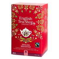 ราคา English Tea Shop Organic Black Tea English Breakfast อิงลิช ที ช้อป ออแกนิก ชาอิงลิช เบรคฟาสต์ 20 Teabags (1388656979)