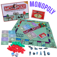 ราคา Kids learning Monopoly เกมส์ Monopoly เกมส์ครอบครัว เกมส์กระดาน ภาษาอังกฤษ (22853234806)