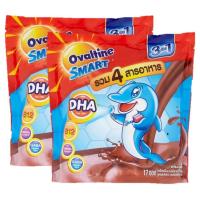 ราคา Ovaltine 3in1 Smart Chocolate Powder โอวัลติน สมาร์ท 3in1 เครื่องดื่มปรุงสำเร็จมอลต์สกัด รสช็อกโกแลต 28g x 17ซอง 2แพค (812566689)