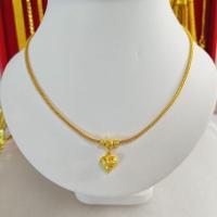 ราคา สร้อยคอ2สลึง ทองไมครอน ทองชุบ ทองโคลนนิ่ง (19185964056)