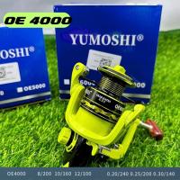 ราคา รอกสปินนิ่ง YUMOSHI สปูนโลหะ 2000 7000 น๊อปจับเป็นไม้ (22868895206)