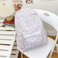 ราคา backpack Tulips พร้อมส่ง 4 สี กระเป๋าเป้ สะพายหลัง พิมพ์ลายดอกไม้ สไลต์เกาหลี ญี่ปุ่น น่ารักสุดๆ (22946477329)