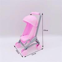 ราคา ตุ๊กตาบาร์บี้ตุ๊กตาบาร์บี้สำหรับเด็กผู้หญิง Stroller Boneka บาร์บี้สำหรับตุ๊กตาของเล่นเด็กเล็กเด็กผู้หญิงอุปกรณ์สำหรับตุ๊กตาบาร์บี้เฟอร์นิเจอร์ในบ้านตุ๊กตาจิ๋วเกมสำหรับเด็กเด็กของขวัญวันเกิด DIY (1997