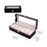 ราคา กล่องเก็บนาฬิกาแบบเรียบง่าย กล่องใส่นาฬิกาหนัง PU กล่องเก็บนาฬิกา กล่องแสดงนาฬิกา กล่องเก็บนาฬิกา กล่องเก็บนาฬิกา (23346941009)