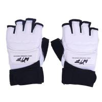 ราคา ถุงมือเทควันโด MMA สนับแข้งผู้ใหญ่เด็กสนับแข้งมวยครึ่งนิ้วมือ (23267886877)