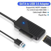 ราคา Kebidumei SATA เป็น USB 3 0อะแดปเตอร์ USB สายเคเบิล3 0 2 0เพื่อ M 2ตัวแปลงสัญญาณsata NGFF สำหรับ2 5 3 5นิ้ว SSD HDD ฮาร์ดไดรฟ์ฮับภายนอกสำหรับพีซี (22775062567)