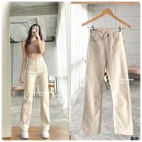 ราคา Acasey กางเกงยีนส์ผู้หญิง ขายาว ขากระบอกเอวสูง ถุงซิบxoxo ผ้ายืดนิ่ม ขาไม่ใหญ่เกินไปทรงสวยมากค่า สีเบสิค ไซส์ S XL (17905876204)