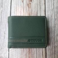 ราคา กระเป๋าตังค์หนังชามัวร์ลายเส้นคู่ TOUGH (23043293963)