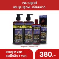 ราคา เซทเร่งผมยาว แชมพู แฮร์โทนิคเร่งผมยาว ผมบาง ปลูกผม ถนอมเส้นผม บำรุง jame brooks (22966980969)