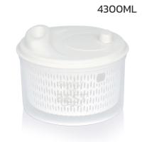 ราคา Alechaung ที่ล้างผัก ตะกร้าล้างผัก ความจุ 4 3ลิตร ที่ล้างผัก ที่สลัดน้ำผัก ขนาด 24x24x18cm ใช้สลัดน้ำผัก ล้างผักผลไม้ ปั่นผลไม้ ด้วยการหมุน (17715536322)